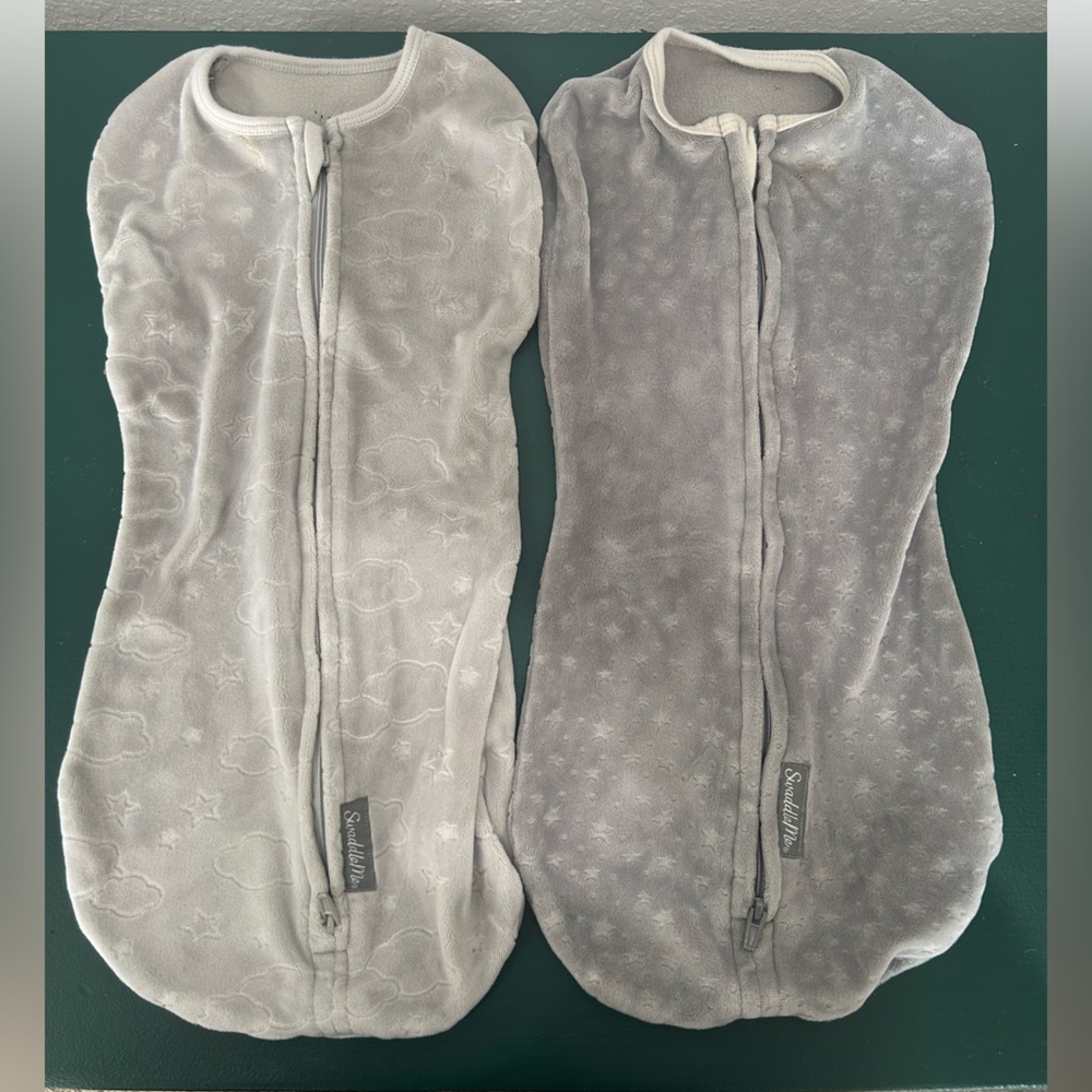 SwaddleMe Soft Gray Baby Swaddles with Patterns
